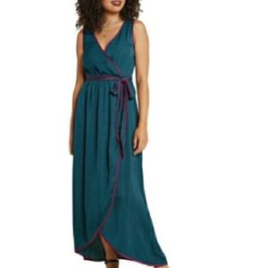 ModCloth Long Plus Teal Dress